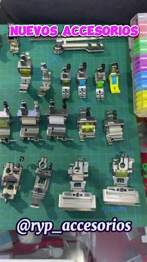 Accesorios de Costura: Kit Multifuncional de 32 Prensatelas