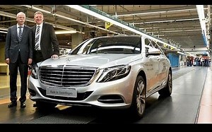 梅赛德斯-奔驰S-Class工厂生产线 制造过程
