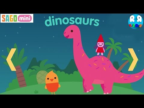 Sago Mini World: Kids Games - NEW GAME: *Dinosaurs* UPDATED | iPad Gameplay