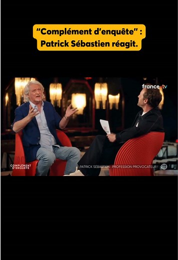 Retrouvez le “Complément d’enquête” consacré à #PatrickSebastien sur France TV avec Molotov