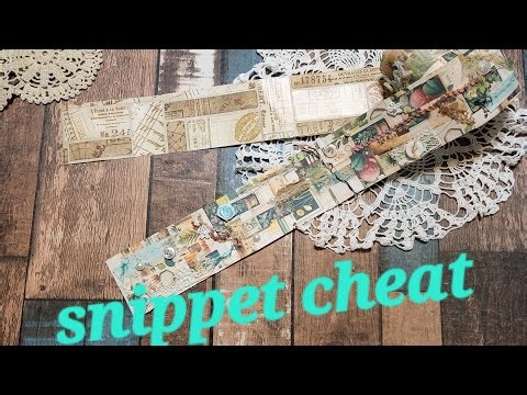 Snippet secret weapon ~ game changer ~ quick & easy Snippet roll