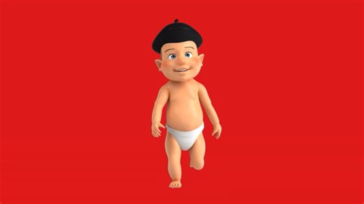 Baby, Child, Boy, Toddler, 3D
