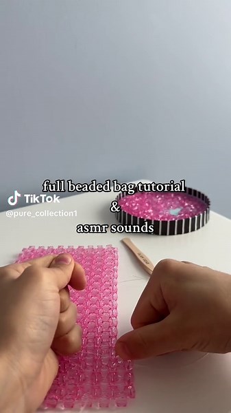 Full Beaded Bag Tutorial: Handmade Bag with Beads