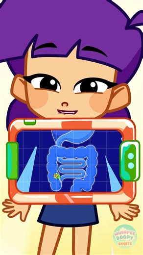 Food Journey in Your Body 🥕 Easy Science for Kids #fun #learning