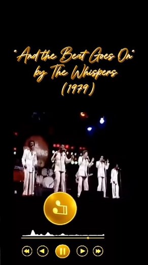 “And the Beat Goes On” by The Whispers (1979) #soulmusic #blackhistory