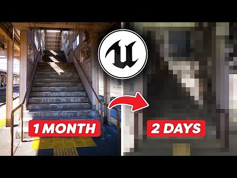 We Recreated This VIRAL Train Station in Unreal Engine 5
