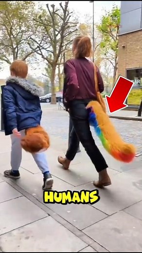 Humans with Tails?! 😱