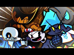 CUPHEAD, SANS, & BENDY! | Friday Night Funkin Indie Cross - FNF MODS [HARD]