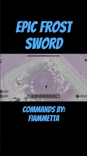 OP Frost Fang by Fiammetta #minecraft #commandblock #gaming #mcpe