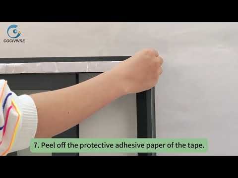 How to Install Our Cocivivre Window Screens