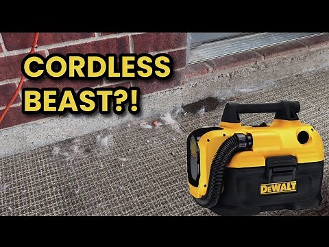 Best Cordless Shop Vac? DeWalt DCV580H Review & Power Test!