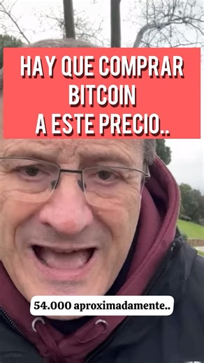 Hay que COMPRAR BITCOIN a este PRECIO.. José Luis Cava #cava #bolsacava #bitcoin #inversion #btc
