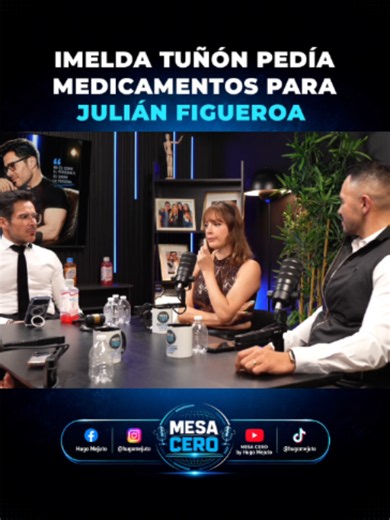 Imelda Tuñón acudía con su psiquiatra para conseguir medicamentos para Julián Figueroa 🤯 Youtube: Mesa Cero By Hugo Mejuto #ImeldaTuñón #JuliánFigueroa #MaribelGuardia #MesaCero #FarándulaMexicana #Espectáculos #Polémica #Famosos #Viral #TikTokMéxico