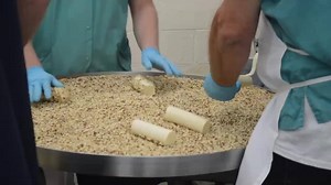 Sneak peek of the making of Swiss Colony Cheese Logs! | The Swiss Colony
