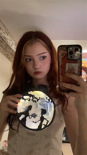 DIY Corpse bride halloween lamp🪾