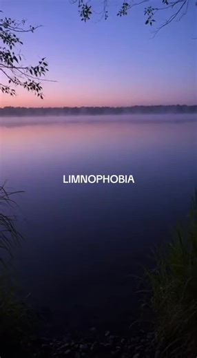 Limnophobia - the fear of lakes. Still water can conceal depth, unknown movement, and unseen threats. Does this affect you? #phobialabarchive #phobia #fear #psychology #limnophobia