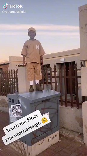 36K views · 1.2K reactions | Retha Rsa doing the touch the floor dance challenge | Lenny Lee | Facebook