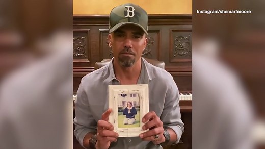 Shemar Moore breaks down as he announces the death of his mom