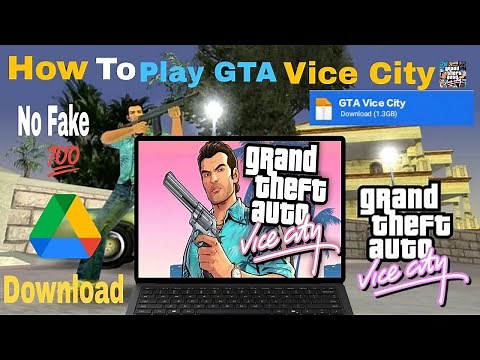 How to Download GTA Vice City on PC/Laptop (2025) | Full Setup + Installation Guide