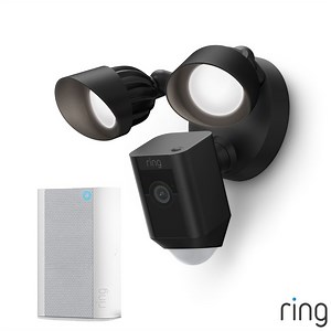 Ring Floodlight Cam Plus Wired with Chime Pro | Costco UK
