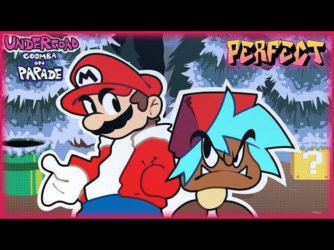 UNDERTOAD: goomba on parade! (Undertoad Inspired Mod!) - FNF Mod - Perfect Combo Showcase [HARD]