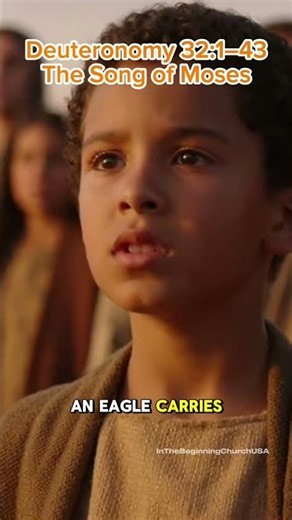 Moses sings a prophetic song about the future of Israel