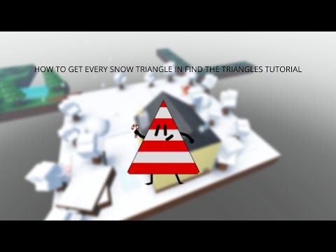 Find The Triangles, How To Get Every Snow Biome Triangle?