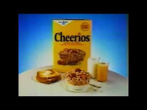 Peanuts Cheerios commercial compilation mid 1980s UPDATE
