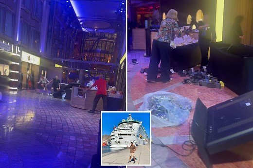 Wild new video shows cruise ship tipped 45 degrees in storm: ‘It was like the Titanic’