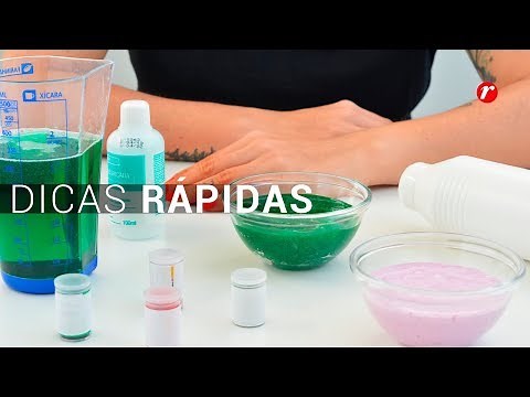 DICAS RÁPIDAS | Como fazer Slime