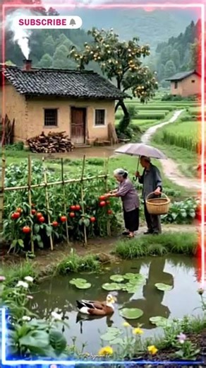 Traditional Village Life 🌾 | Peaceful Countryside Scenes & Nature Shorts