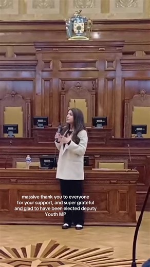 Deputy Youth MP Thanks Supporters After Election