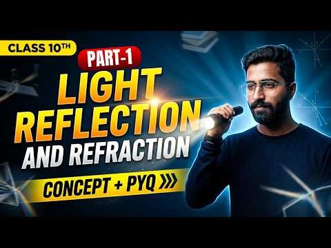 Class 10 2026 | Light Reflection & Refraction | Full Chapter + PYQs | Part-1| Swagat Panda