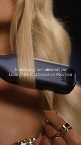 ✨ Shop The Midnight Collection now ✨ Our best-selling Wide Iron, like you've never seen it before.⁠ ⁠ For extra elegance, the Luxury Set comes in a premium case, complete with a wet brush and detangling comb. All packaged in a blue velvet bag with gold ribbon to finish.⁠  https://bit.ly/44QWE6S | CLOUD NINE Australia | Facebook