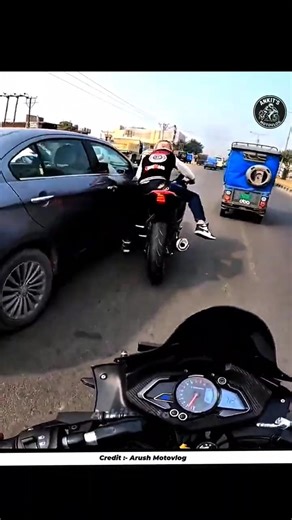 What happened with biker #ankitsmotovlog