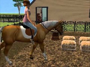 Sims 2 Horses: Riding Chase