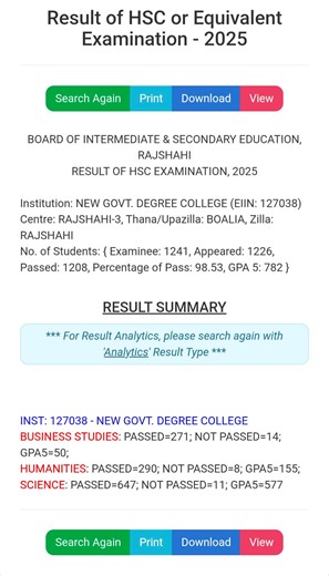 HSC 2025 Result Summary #foryouシ #viralpost2025シ #HSCExam #viralchallenge #fb #hscsuggestion #Trend #HSC #post | HSC All Subject Hand Note & Suggestions | Facebook