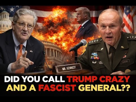 🔥 Sen. Kennedy DESTROYS Woke General After Calling Trump a “Fascist”!