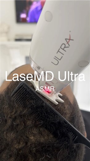The PRP Lab. | #asmr Thinning hair, meet your upgrade. 💫 LaseMD Ultra targets the scalp at a deeper level to support stronger, healthier hair growth—no... | Instagram