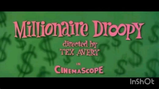 米高梅动画德鲁比百万富翁德鲁比 Millionaire Droopy.1956.宽屏重制版标题卡开头和结尾