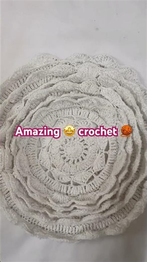 Beautiful Handmade Crochet Doily 🌸 Easy & Elegant Design