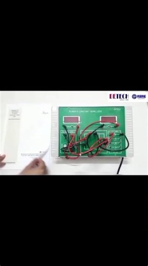 TO DETERMINE PLANCK'S CONSTANT USING LED'S
