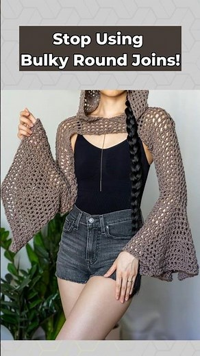 The Neater Way to Join Crochet Rounds #crochet #technique