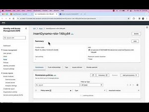 AWS Lambda insert dynamoDB