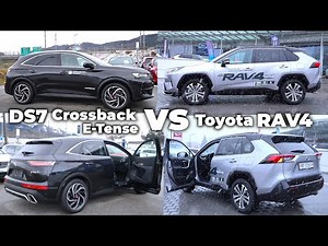 DS7 Crossback E-Tense Plug-in Hybrid vs Toyota RAV4 Plug-in Hybrid 2021