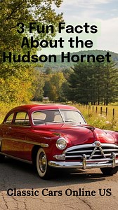 They don’t make them like this anymore. 🚗✨ The Hudson Hornet defined an era of innovation and style — and it’s still turning heads today. Here are 3 fun facts about one of the most iconic classics in American automotive history. 💡 Love the Hudson Hornet? Check out authentic Hornet accessories and parts here: https://ebay.us/g9xxQk 🎬 Watch now and let nostalgia take the wheel. #ClassicCarsOnlineUS #HudsonHornet #ClassicCars #VintageCars #HudsonMotorCar #CarRestoration #ClassicCarCommunity #Ico