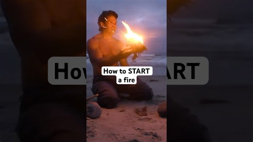 How to start a FIRE with your hands