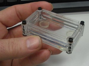 Stacked Plexiglass Enclosure Case Using OpenSCAD