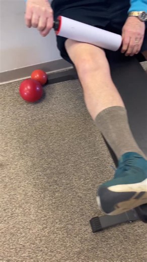 Rolling pin massage for managing a meniscus tear. | Total Therapy Solutions: Physical Therapy
