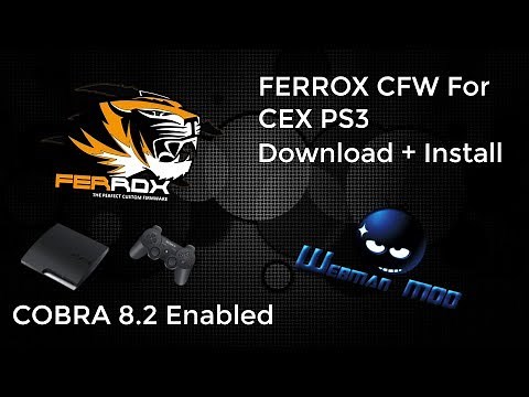FERROX 4.85 CEX CFW for PS3 COBRA 8.2